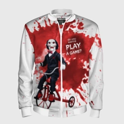 Мужской бомбер 3D Billy на велосипеде - do you wanna play