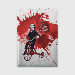 Обложка для автодокументов Billy на велосипеде - do you wanna play