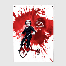 Постер Billy на велосипеде - do you wanna play