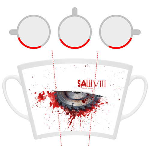 Кружка Латте The SAW VIII - фото 6