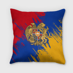 Подушка 3D Герб и флаг Армении