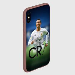 Чехол для iPhone XS Max матовый Криштиану Роналду #3 - фото 2