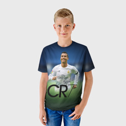 Детская футболка 3D Криштиану Роналду #3 - фото 2
