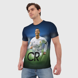 Мужская футболка 3D Криштиану Роналду #3 - фото 2