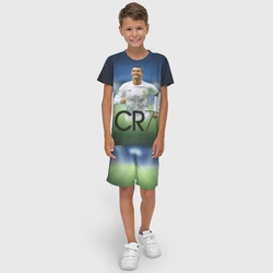 Детский костюм с шортами 3D Криштиану Роналду #3 - фото 2