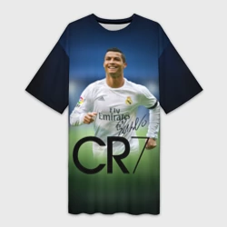 Платье-футболка 3D Криштиану Роналду #3