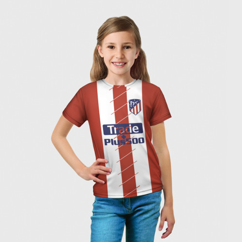 Детская футболка 3D Atletico Madrid Original #3 - фото 5