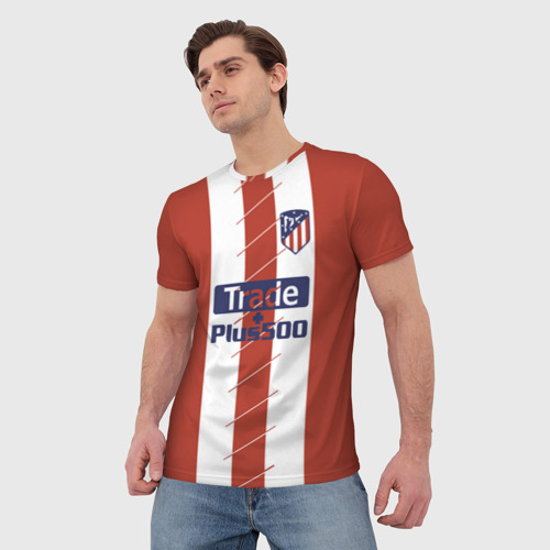 Мужская футболка 3D Atletico Madrid Original #3 - фото 3