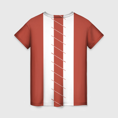 Женская футболка 3D Atletico Madrid Original #3, цвет 3D печать - фото 2