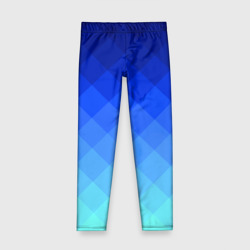 Детские леггинсы 3D Blue geometria