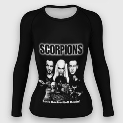 Женский рашгард 3D Группа Scorpions