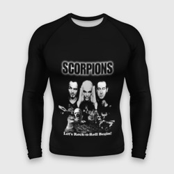 Мужской рашгард 3D Группа Scorpions