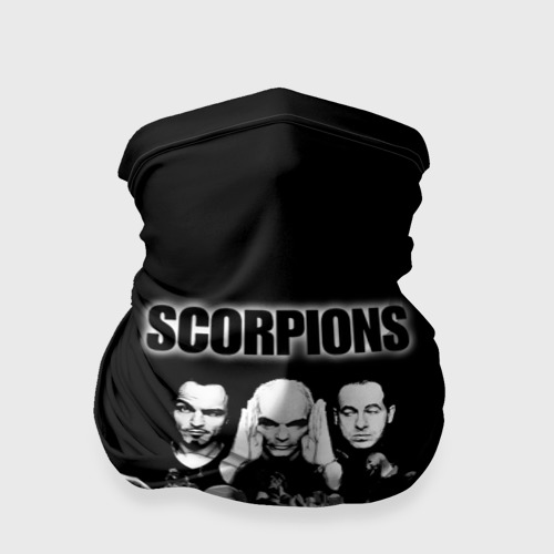 Бандана-труба 3D Группа Scorpions, цвет 3D печать