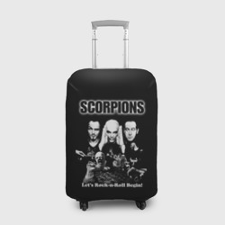 Чехол для чемодана 3D Группа Scorpions