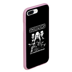 Чехол для iPhone 7Plus/8 Plus матовый Группа Scorpions - фото 2