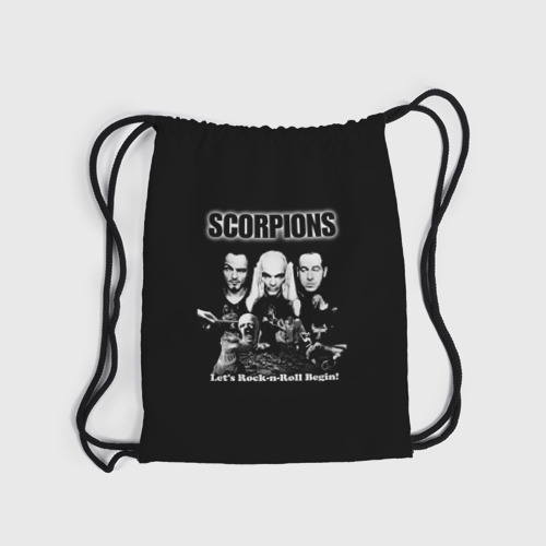 Рюкзак-мешок 3D Группа Scorpions - фото 6