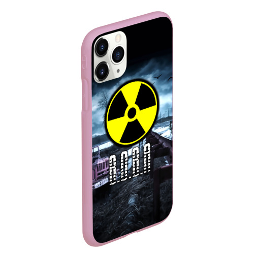 Чехол для iPhone 11 Pro Max матовый S.T.A.L.K.E.R. - В.О.В.А, цвет розовый - фото 3