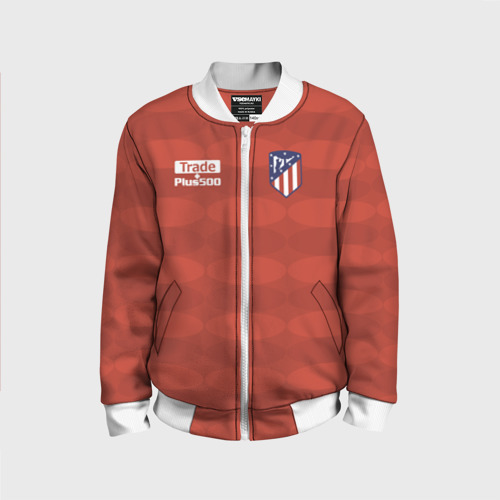 Детский бомбер 3D Atletico Madrid Original #10, цвет белый