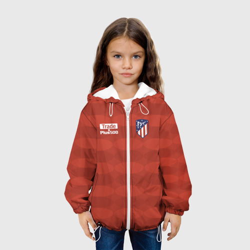 Детская куртка 3D Atletico Madrid Original #10, цвет белый - фото 4