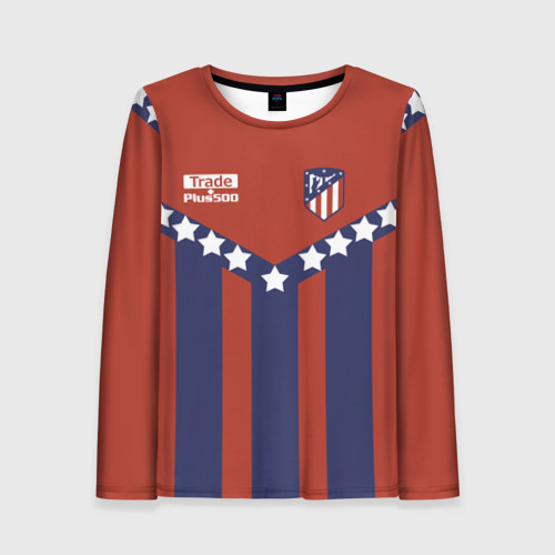 Женский лонгслив 3D Atletico Madrid Original #11, цвет 3D печать