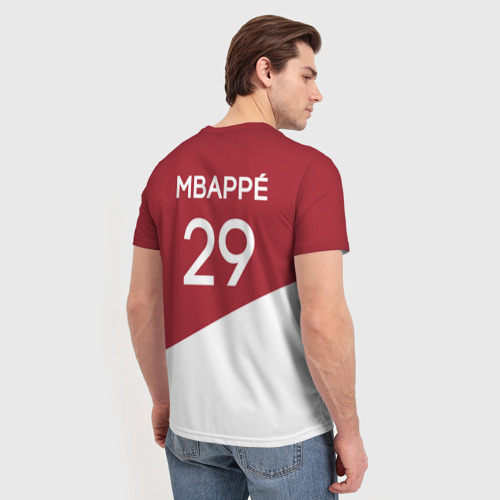 Мужская футболка 3D Kylian Mbappe, цвет 3D печать - фото 4