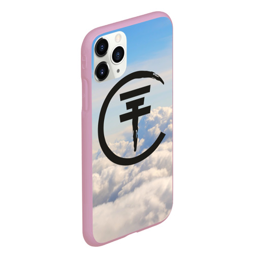 Чехол для iPhone 11 Pro Max матовый Clouds Tokio Hotel, цвет розовый - фото 3