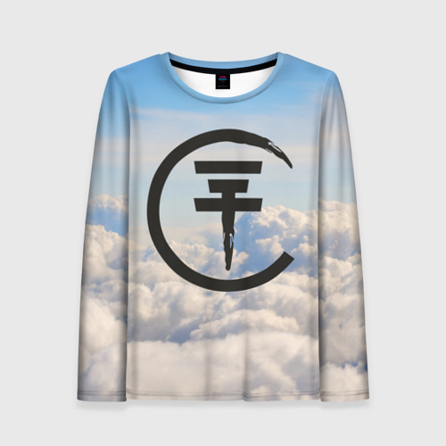 Женский лонгслив 3D Clouds Tokio Hotel