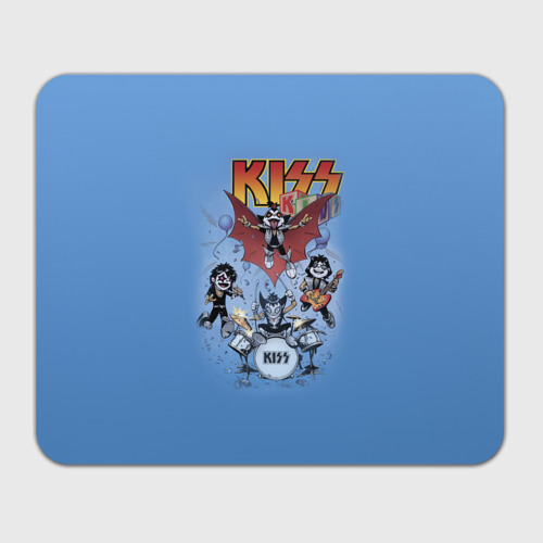 Коврик для мышки прямоугольный Kiss Фото 01 Коврик для мышки прямоугольный Kiss Фото 01