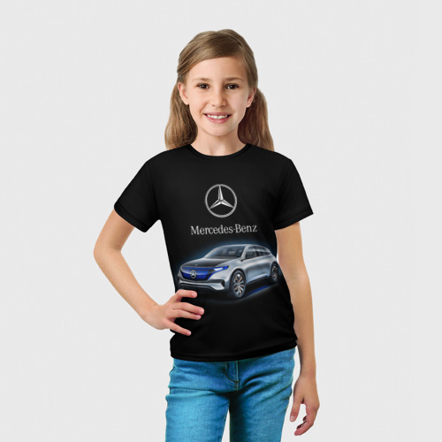 Детская футболка 3D Mercedes-Benz - фото 5