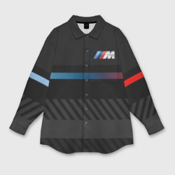 Женская рубашка oversize 3D BMW brand color