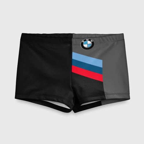 Детские купальные плавки 3D BMW БМВ