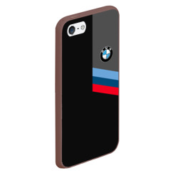 Чехол для iPhone 5/5S матовый BMW БМВ - фото 2