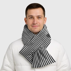 Шарф-пуховик 3D Череп - оптическая иллюзия - фото 2