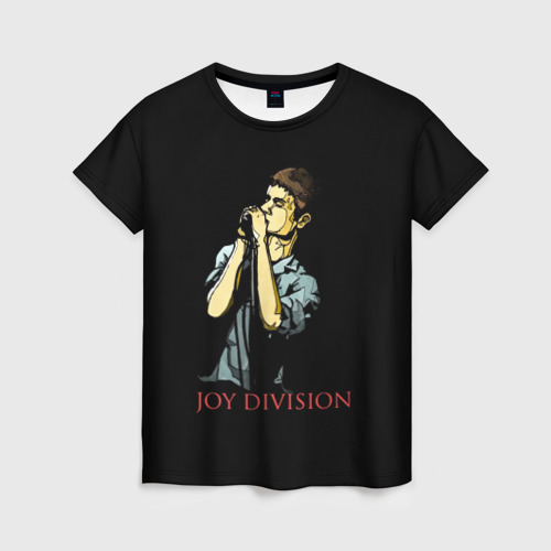 Женская футболка 3D Joy Division Фото 01 Женская футболка 3D Joy Division Фото 01