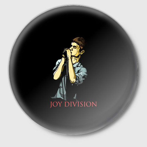 Значок Joy Division Фото 01 Значок Joy Division Фото 01