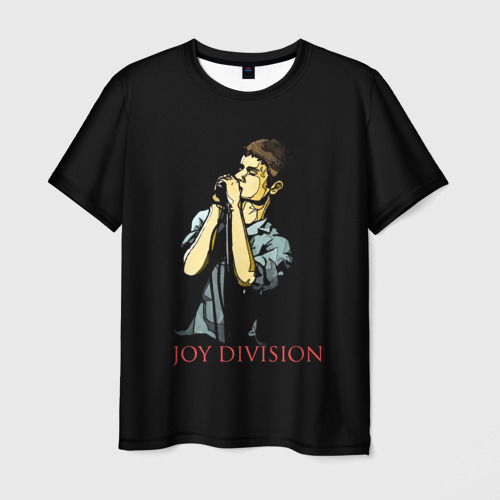 Мужская футболка 3D Joy Division Фото 01 Мужская футболка 3D Joy Division Фото 01
