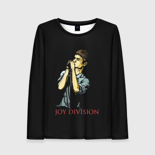 Женский лонгслив 3D Joy Division Фото 01 Женский лонгслив 3D Joy Division Фото 01