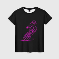 Женская футболка 3D Велоспорт