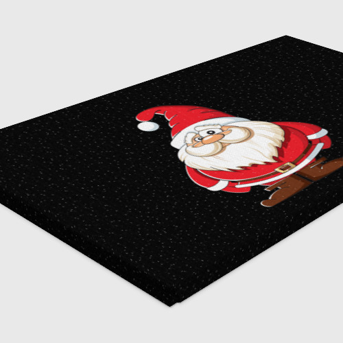 Холст прямоугольный Санта, цвет 3D печать - фото 4
