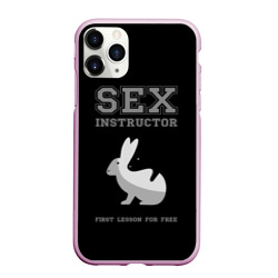 Чехол для iPhone 11 Pro Max матовый Sex Instructor