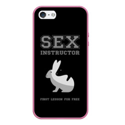 Чехол для iPhone 5/5S матовый Sex Instructor