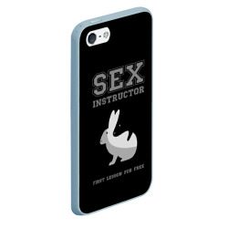 Чехол для iPhone 5/5S матовый Sex Instructor - фото 2