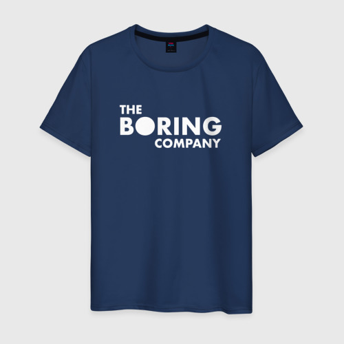 Мужская футболка хлопок The boring company