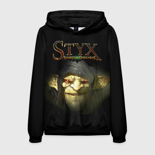 Мужская толстовка 3D Styx, цвет черный