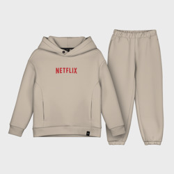 Детский костюм хлопок Oversize Netflix