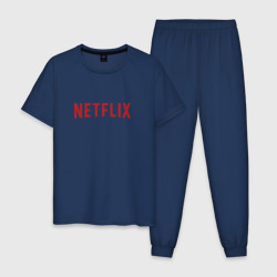 Мужская пижама хлопок Netflix