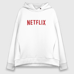 Женское худи Oversize хлопок Netflix