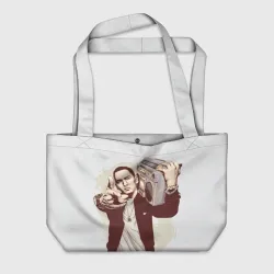 Пляжная сумка 3D Eminem Art
