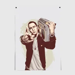 Постер Eminem Art