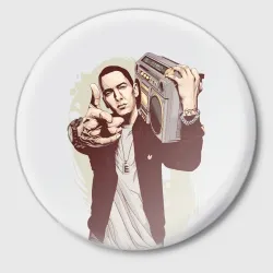 Значок Eminem Art